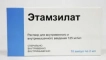 Използването на инжекции „etamzilat“ за котки
