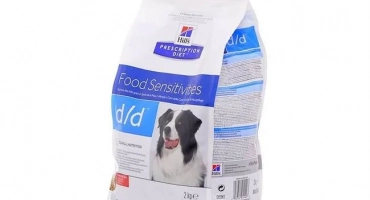 D/d храна за кучета от малки породи от хълмове